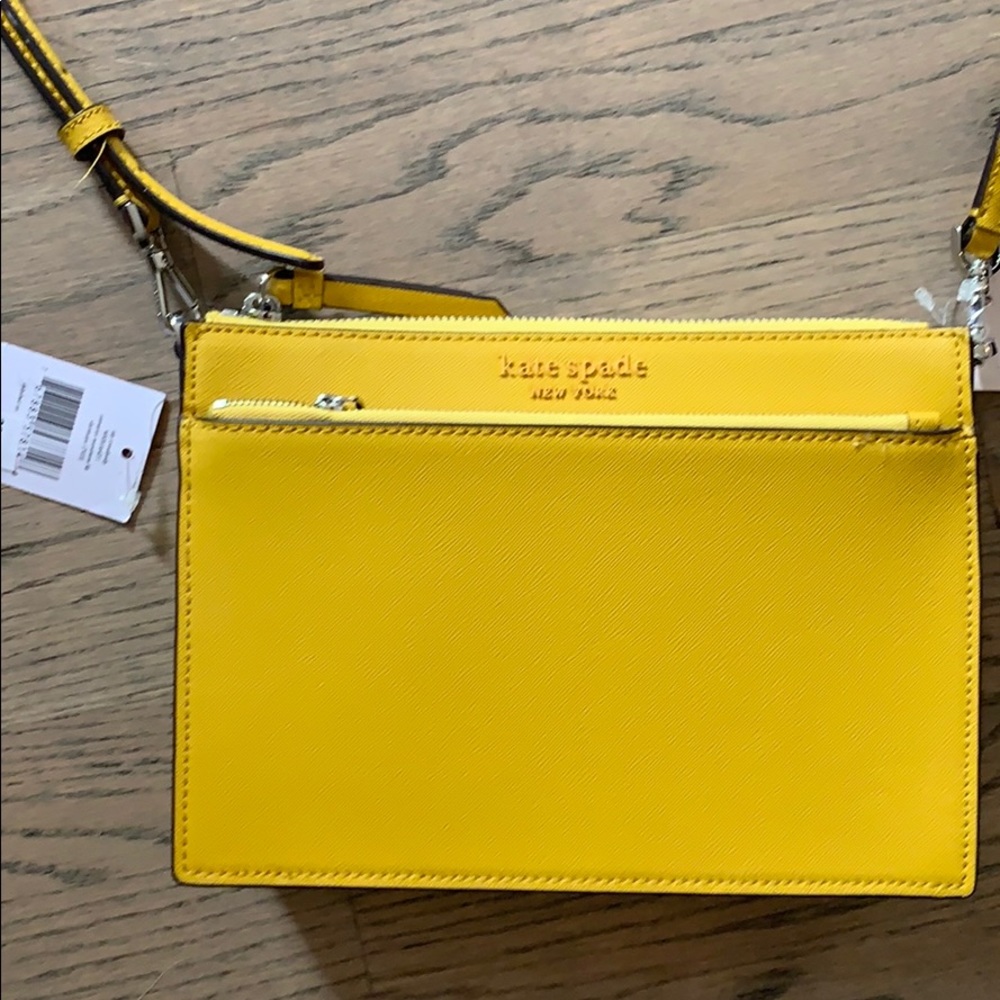 Kate spade yellow handbag